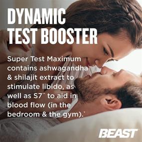 img 2 attached to 💪 Super Test Maximum by Beast Sports Nutrition: Boost Testosterone, Maximize Strength, Burn Fat, & Increase Performance - 120 Capsules, 30 Servings