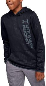 img 4 attached to Under Armour Fleece Embossed White 400 Boys' Clothing