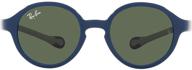 🕶️ stylish ray-ban kids' rj9075s round sunglasses - protect your child's eyes in style logo
