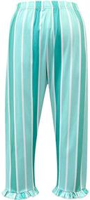 img 2 attached to 🌈 Colorful Rainbow Striped Stretchy Mukola Leggings for Girls' Clothing