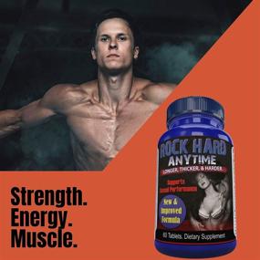 img 2 attached to 💪 Boosting Male Performance: Natural Testosterone Vitamins for Energy, Strength, and Stamina (1 Bottle) - 60 Pills