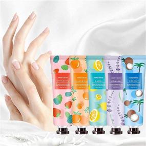 img 1 attached to 🖐️ Deeply Moisturizing Hand Lotion - 18 Pack with Shea Butter and Vitamin E for Dry Cracked Hands & Working Hands. Hand Cream Set - Ideal Gift for Women and Men, Travel Size Included.