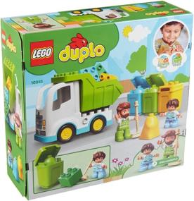 img 3 attached to 🚛 2021 Новый LEGO DUPLO Городской мусоровоз и переработка 10945 Образовательная конструкторская игрушка для малышей и детей - Мусоровоз с 19 деталями