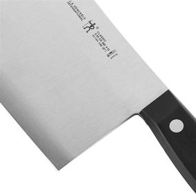 img 1 attached to HENCKELS 6-Inch Meat Cleaver: Sleek Black Stainless Steel, Efficient and Durable - Model 31134-161