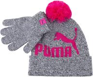 🧒 puma little evercat beanie: keep boys warm with bright cold weather accessories logo