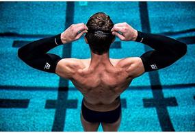 img 2 attached to 🏊 The Ultimate A3 Performance BODIMAX Compression Arm Sleeves for Enhanced Performance and Comfort in Swimming, Basketball, Golf, Football