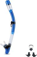 omyafl snorkel bigger capacity easy breath logo