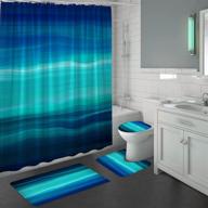 miovilla bathroom accessories turquoise abstract logo