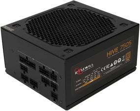 img 3 attached to 💪 Надежный и эффективный игровой блок питания: Rosewill Hive-750S 750W PSU с тихим вентилятором и автоматическим контролем скорости вращения вентилятора