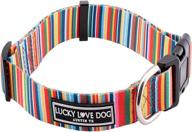 lucky love dog hippie collar logo