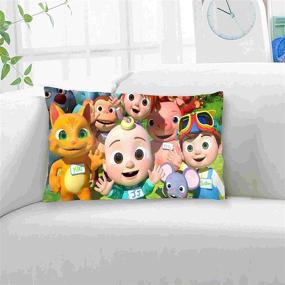 img 2 attached to Cartoon Pillowcase Double Sided Printing Decorative