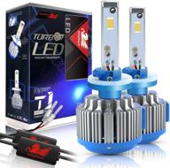 win power 880/881 led fog light bulbs conversion kit: cool white 6000k, 7200 lumens, cree headlight bulb replacement - canbus, 2 year warranty (1 pair) logo