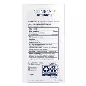 img 1 attached to 🌧️ Stay Dry with Secret Clinical Strength Invisible Solid Anti-Perspirant Deodorant - Pack of 2