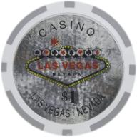 🎰 brybelly las vegas casino poker chip set - 50 pack of heavyweight 14-gram clay composite chips логотип