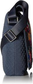 img 2 attached to Vera Bradley Turnabout Crossbody Microfiber