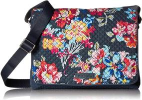 img 4 attached to Vera Bradley Turnabout Crossbody Microfiber