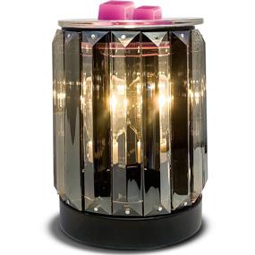 img 4 attached to 🕯️ Leyoue Electric Wax Melting Heater & Essential Oil Warmer: Aroma Decorative Lamp & Night Light, Perfect Gift & Décor with Ironwork Crystal Design