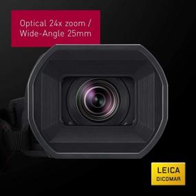 img 2 attached to Panasonic X2000 4K Professional Camcorder: 24x Optical Zoom, WiFi HD Live Streaming, 3G SDI Output, HC-X2000 (USA Black)