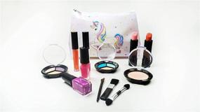 img 2 attached to SmartEmily Washable Unicorn Glitter Cosmetics