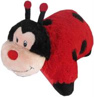 🐞 zoopurr pets ladybug: 19" large stuffed animal and pillow with embroidered eyes - premium soft plush toy for toddlers, kids, and adults logo