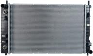 🚗 tyc 2764: premium 1-row plastic aluminum replacement radiator for chevrolet equinox logo