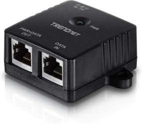 img 4 attached to ⚡ TRENDnet TPE-113GI Gigabit Power Over Ethernet Injector: High-Speed, Full Duplex Performance for Network Devices up to 328 ft, 15.4W Power Delivery, Black