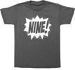 superhero birthday graphic t shirt heather boys' clothing via tops, tees & shirts logo