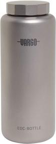 img 1 attached to 🍶 Vargo EDC Titanium Bottle: Convenient and Durable 1L Container