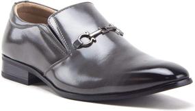 img 4 attached to 👞 Classic Square Loafers: Casual Men's Slip-On Shoes - Style & Comfort