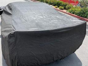 img 1 attached to 🚗 Custom Fit Black Car Cover for 2014-2019 Chevy Corvette Stingray Z51/Z06/Grand Sport by Xtrashield