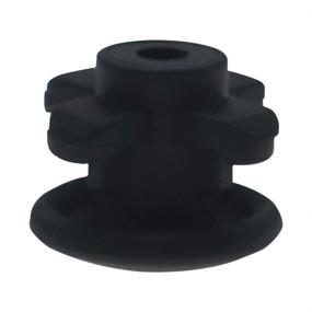 img 2 attached to Wyfun 6pcs WP-100 WP100 Black Replacement Reservoir Tank Valve Rubber Gasket for Waterpik