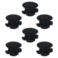 wyfun 6pcs wp-100 wp100 black replacement reservoir tank valve rubber gasket for waterpik logo