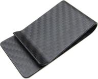 black carbon fiber money clip - men's accessories for enhanced seo logo