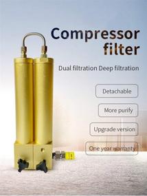 img 3 attached to 💧 Компрессор для фильтрации воды с маслом Tuxing - Компактный 286 мм х 100 мм
