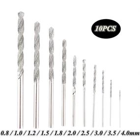 img 3 attached to Cozy 10Pcs Diamond-Tipped Drill Bit Set