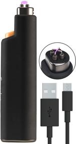 img 4 attached to 🔥 Efficient Rechargeable Flameless Plasma Arc Lighter: Power Practical Sparkr Flip Electric Lighter