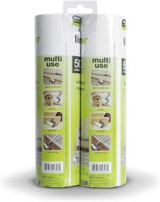 img 3 attached to 🧻 Smart Design Mega Floor Lint Roller Refills - Set of 2 (100 Sheets Total) - Easy-Peel Angled Sheet - 50 Large Adhesive Sticky Sheets - Cleaning, Carpet, Car, Clothes, Dog Cat Fur, and Pet Hair Remover - Perfect for All Hair Types