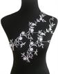 flowers applique embroidery accessory cheongsam sewing logo