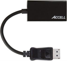 img 3 attached to 🔌 Адаптер Accell DP в HDMI - Наслаждайтесь 4K UHD @60 Гц и 3D разрешениями с DisplayPort 1.2 и HDMI 2.0 - Черный (B086B-011B)