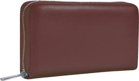 img 3 attached to Easyoulife Womens Genuine Leather Credit Women's Handbags & Wallets in Wallets