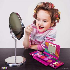 img 3 attached to 💄 Vibrant Eyeshadow Palette for Girls: Kids Makeup Palette with Fun Colors