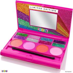 img 2 attached to 💄 Vibrant Eyeshadow Palette for Girls: Kids Makeup Palette with Fun Colors
