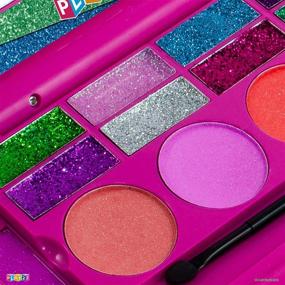 img 1 attached to 💄 Vibrant Eyeshadow Palette for Girls: Kids Makeup Palette with Fun Colors