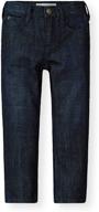 👖 boys lightweight straight leg denim jeans from hope & henry: enhance seo logo