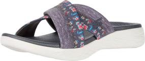 img 1 attached to Skechers Womens 600 140038 Sandal: Stylish Women's Shoes & Athletic Wear