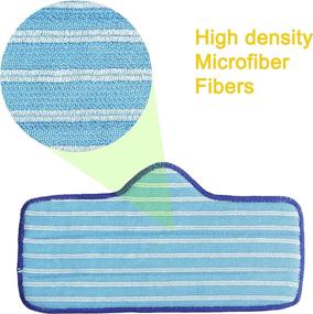 img 1 attached to 🧼 Premium Microfiber Pads for Dupray Neat Steam Cleaner - Flintar, 6 Pack, Durable, Reusable, and Machine Washable