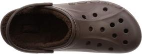 img 1 attached to Stay Cozy with Crocs Baya Lined Clog: Unisex Shoes and Mules/Clogs