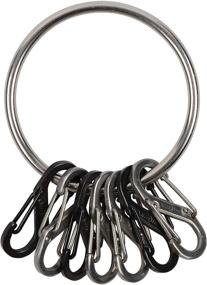 img 3 attached to 🔑 Nite Ize BRG-M1-R3 BigRing Steel: 2" Stainless-Steel Keychain with 8 Key-Holding S-Biners