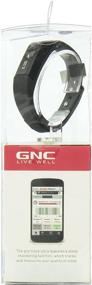 img 1 attached to 📲 GNC Bluetooth Activity Band Pro Track Ultra Pedometer: Stay Active with Style in White