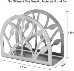 img 1 attached to 🧺 Organize Countertops with a Stainless Steel Freestanding Dispenser Organizer